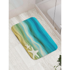 Modern Waves Starfish Bath Mat