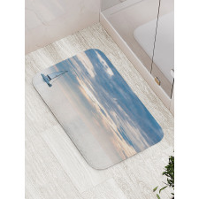 Sailing Yacht Sunset Bath Mat