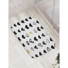 Small Heart Hipster Bath Mat