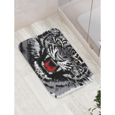 Tiger Roars Bath Mat