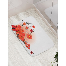 Cartoon Poppy Fresh Art Bath Mat