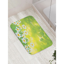 Daffodils Spring Petals Bath Mat