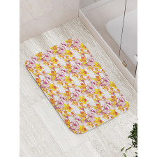 Flowers Spring Romance Bath Mat