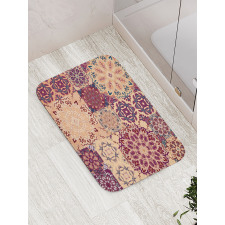 Floral Tiles Bath Mat