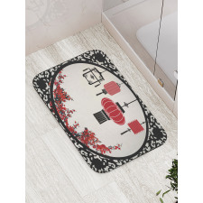 Ornate Graphic Bath Mat