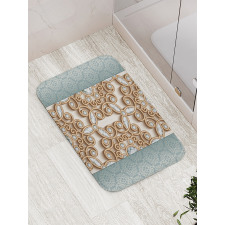 Vintage Diamonds Retro Bath Mat