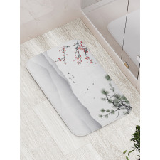 Chinese Style Artwork Bath Mat