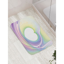 Heart Colorful Bath Mat