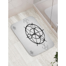 Swirled Spirals Bath Mat