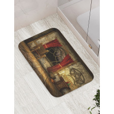 Medieval Room Chamber Bath Mat
