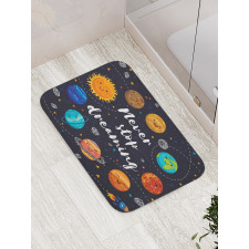 Outer Space Star Cluster Bath Mat