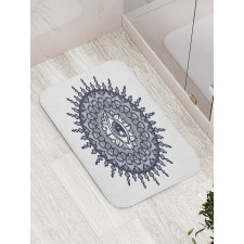 Traditional Mandala Art Bath Mat