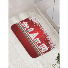 Winter Theme Tree Bath Mat