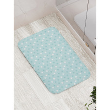 Raindrops Cartoon Bath Mat