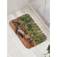 Tropical Forest Palms Bath Mat