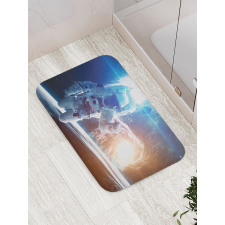 Galaxy Cosmonaut Space Bath Mat