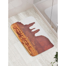 Valley View of Western Bath Mat