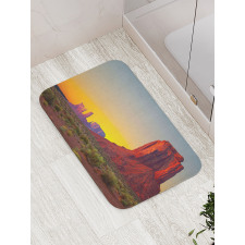 Sunset at Valley Nature Bath Mat