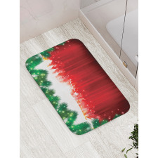 Xmas Theme Bath Mat