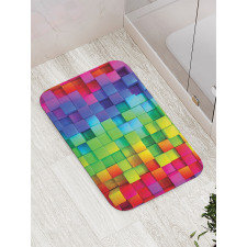 Rainbow Color Bath Mat