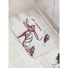 Classy High Heels Fashion Bath Mat