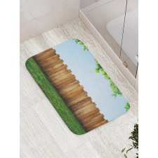 Nature Yard Field Plank Bath Mat