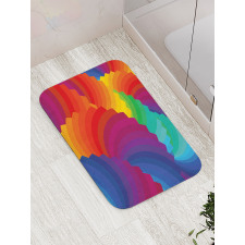 Sea Shell Stripes Bath Mat