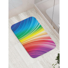 Psychedelic Stripes Bath Mat