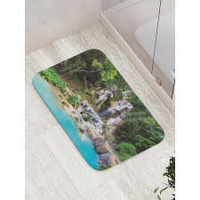 Laos Vietnamese Lake Bath Mat