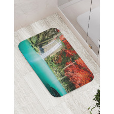 Fall Forest Oaks Bath Mat