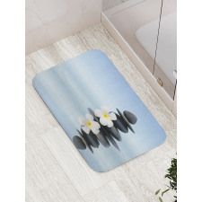 Stones Plumeras Bath Mat