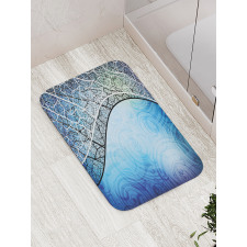 Psychedelic Branches Bath Mat