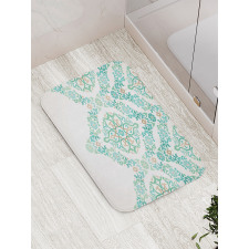 Vintage Floral Boho Bath Mat