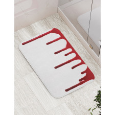 Halloween Zombie Crime Bath Mat