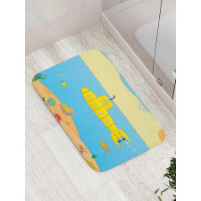 Sea Creatures Bath Mat