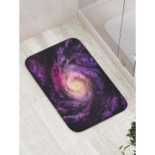 Cloudy Space Cosmos Bath Mat