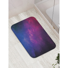 Stardust Space Rainbow Bath Mat
