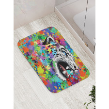 Leopard Wild Animals Bath Mat