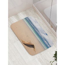 Driftwood on the Beach Bath Mat