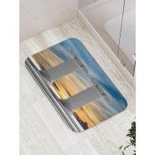 Marble Pillars Bath Mat