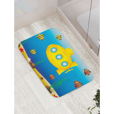 Fish Sea Grass Bath Mat