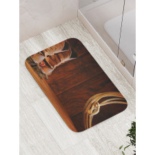 Cowboy Wild Sports Bath Mat