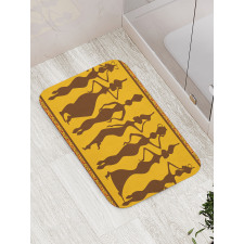 Exotic Females Bohemian Art Bath Mat