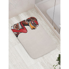 Ethno Fashion Bath Mat