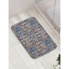 Ring Formed Circles Bath Mat