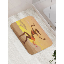 Amazon Lady Bath Mat