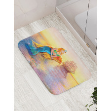 Mythical Ocean Bath Mat