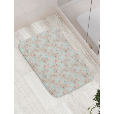 Boho Mandala Pattern Bath Mat