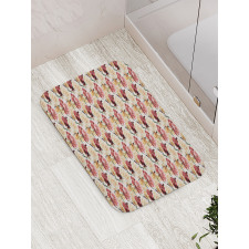 Country Bouquet Blossom Bath Mat