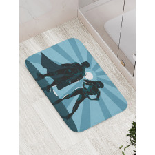 Unisex Costume Cape Bath Mat